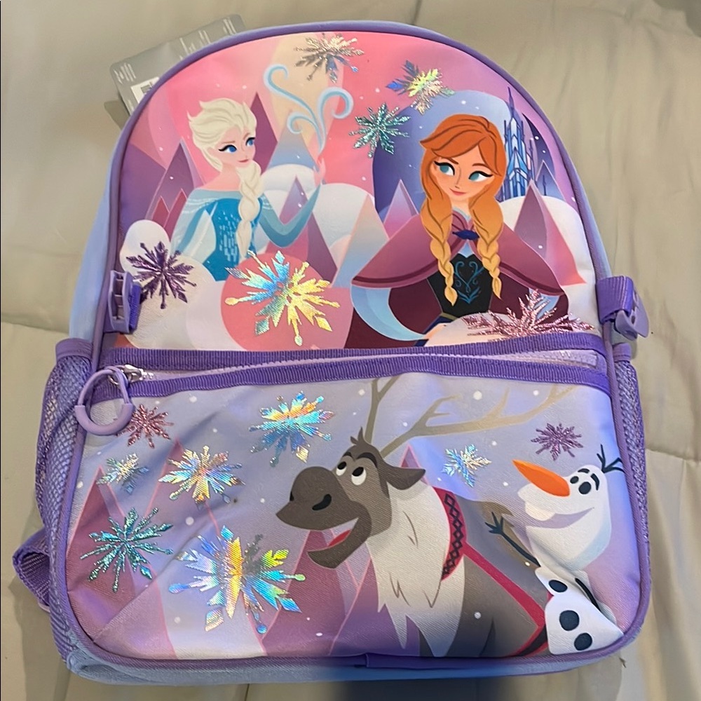 Frozen Kids Backpack - Purple